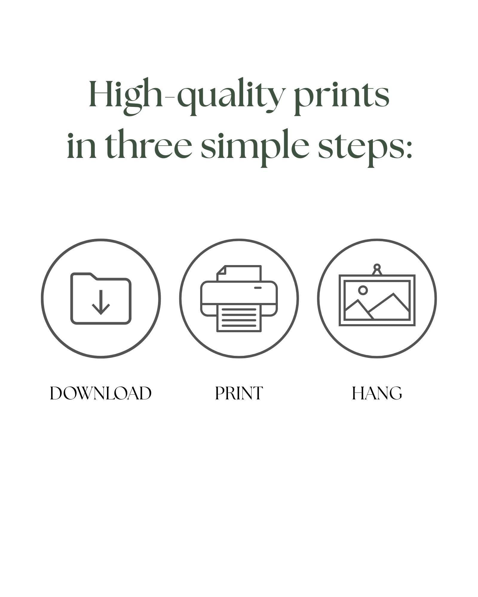 Vintage Floral It is Well Christian Wall Art, Hymn Poster Print, Digital Download